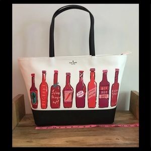 Kate Spade hot sauce bag
